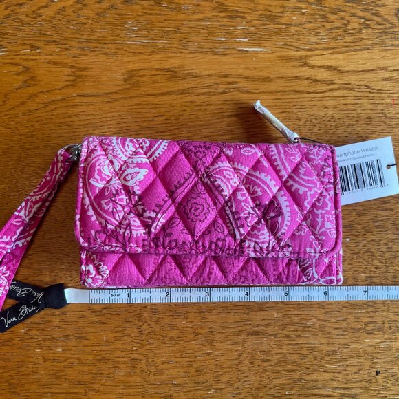 Vera Bradley Smartphone Wristlet in Stamped Paisley - Picture 2 of 4